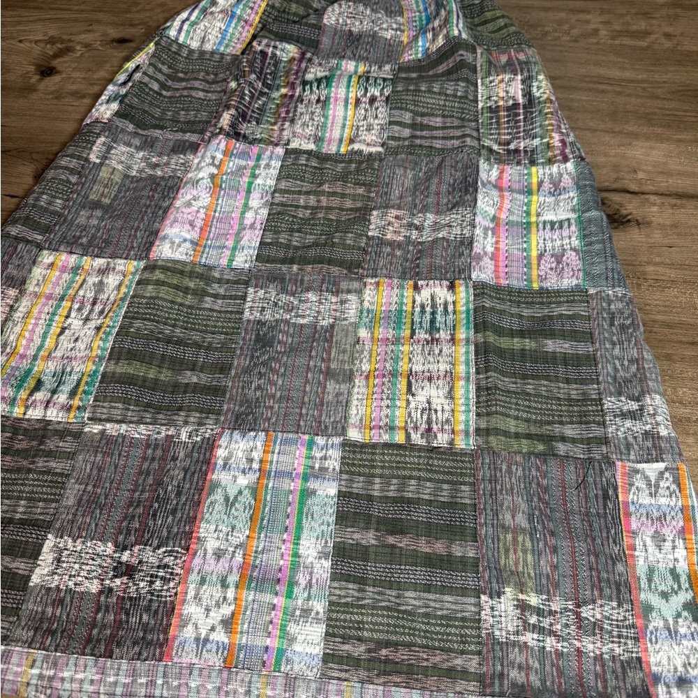 Ixchel Women’s Multicolor Maxi Patchwork BOHO Hip… - image 2